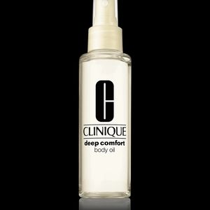 New Clinique deep comfort body oil
